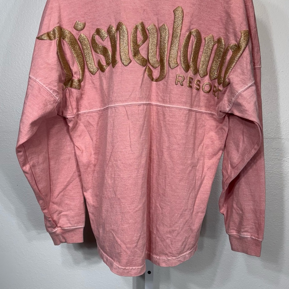 Disneyland Spirit Jersey Pink‎ Gold Size XS